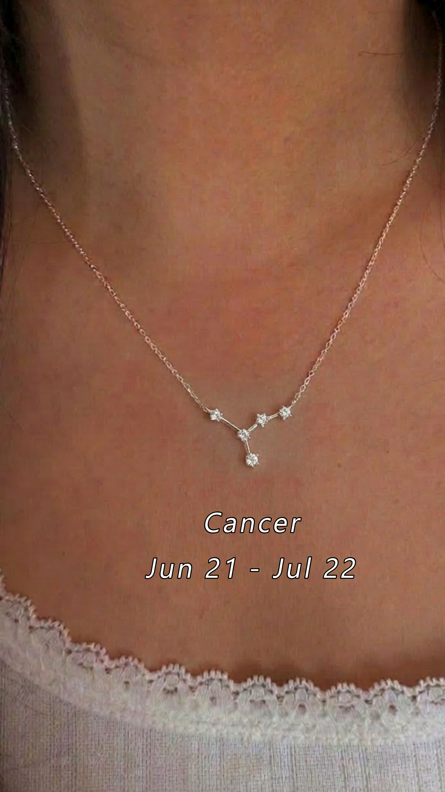 PURE SILVER STAR CONSTELLATION NECKLACE